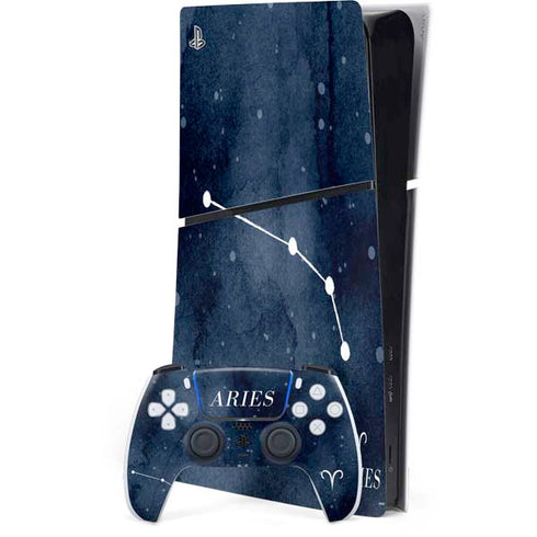 Aries Constellation PS5 Slim Digital Edition Console Skin